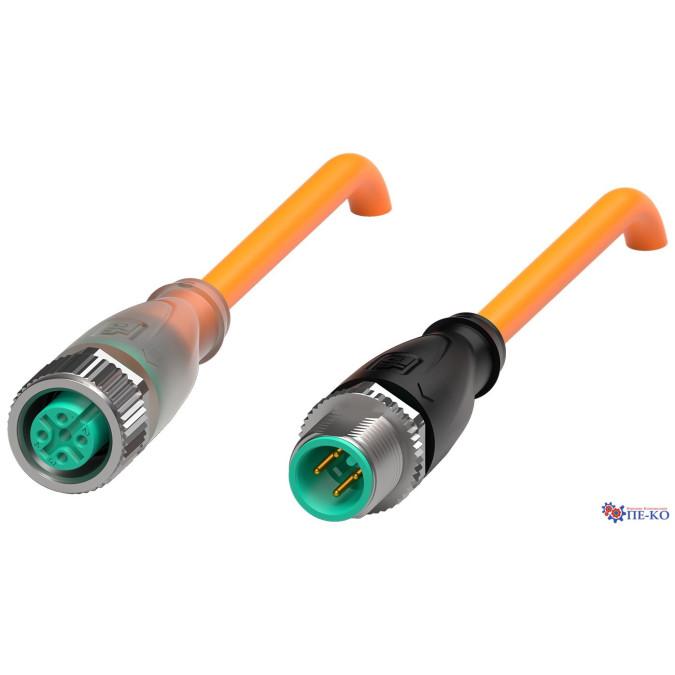 Кабель з роз'ємами Pepperl+Fuchs V1-G-E8W-OR7,5M-POC-V1-G