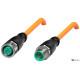 Кабель з роз'ємами Pepperl+Fuchs V1-G-OR1,2M-POC-V1-G