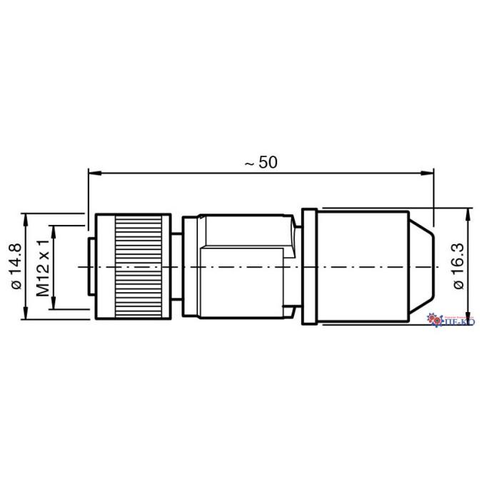 Роз'єм для датчиків Pepperl+Fuchs V1-G-Q3