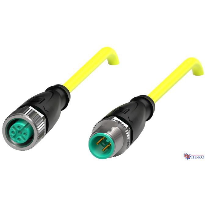 Кабель з роз'ємами Pepperl+Fuchs V1-G-YE10M-PVC-U-V1-G