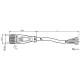 Кабель для датчиків Pepperl+Fuchs V1-G-YE15M-PVC-U