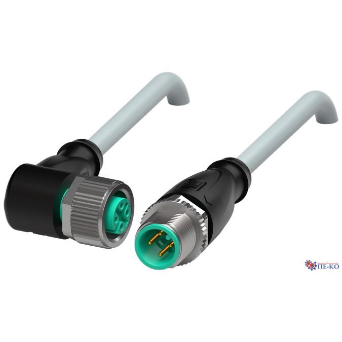 Кабель з роз'ємами Pepperl+Fuchs V1-W-5M-PUR-V1-G