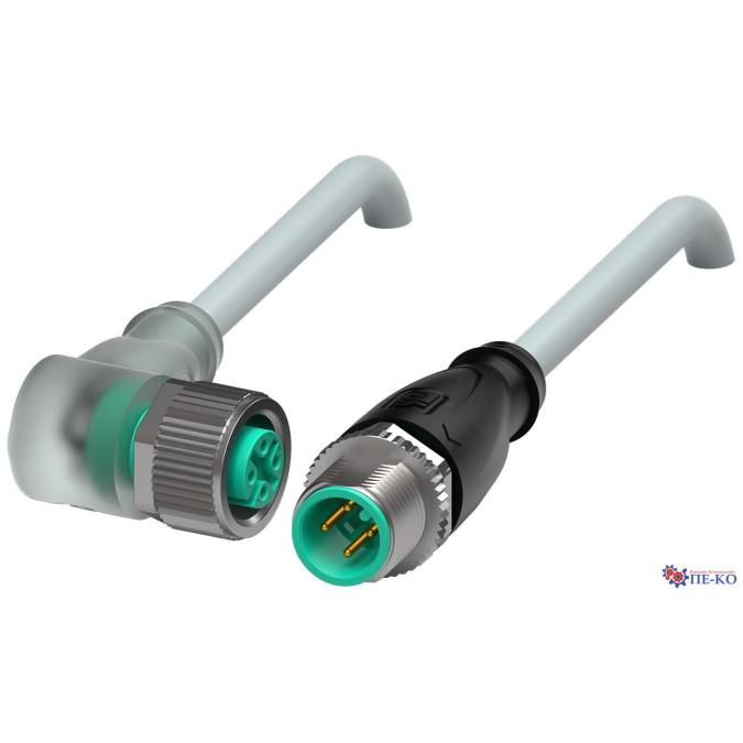 Кабель з роз'ємами Pepperl+Fuchs V1-W-A2-1,5M-PUR-V1-G