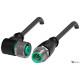 Кабель з роз'ємами Pepperl+Fuchs V1-W-BK1M-PVC-U-V1-G