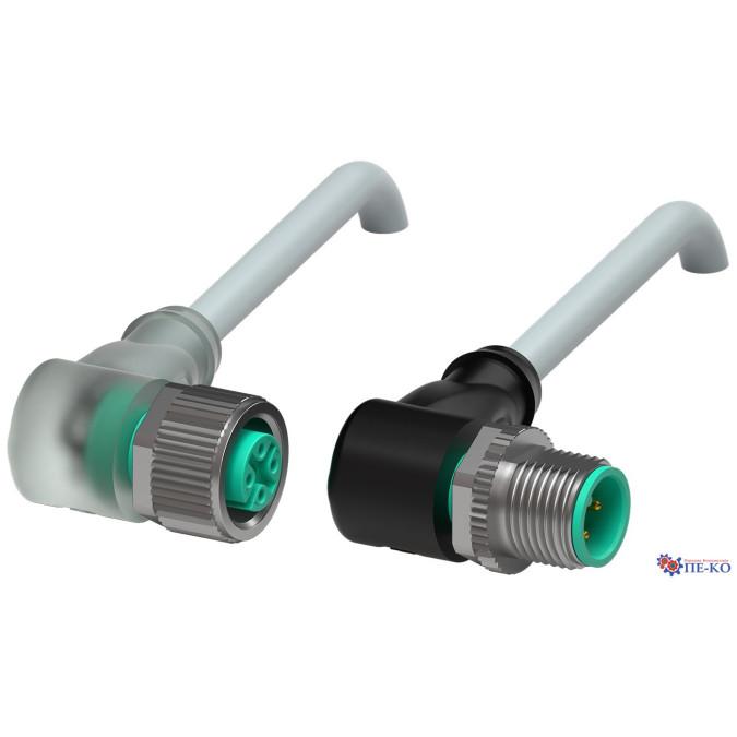 Кабель з роз'ємами Pepperl+Fuchs V1-W-E2-5M-PVC-V1-W