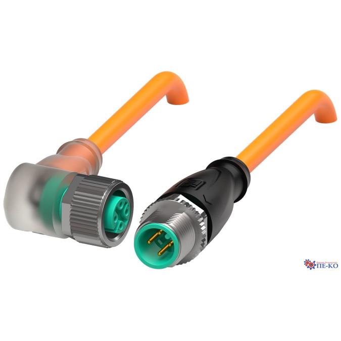Кабель з роз'ємами Pepperl+Fuchs V1-W-E8W-OR5M-POC-V1-G