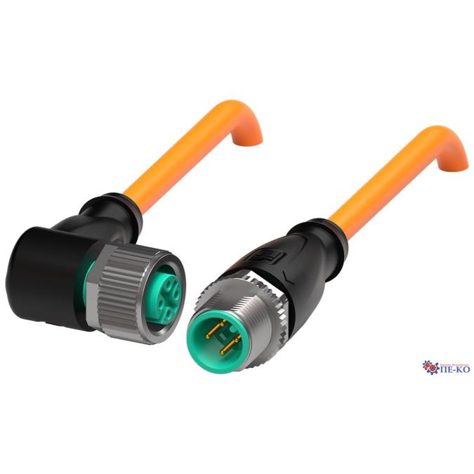 Кабель з роз'ємами Pepperl+Fuchs V1-W-OR1,2M-POC-V1-G