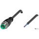 Кабель з роз'ємом Pepperl+Fuchs V11S-G-BK1,5M-PUR-U