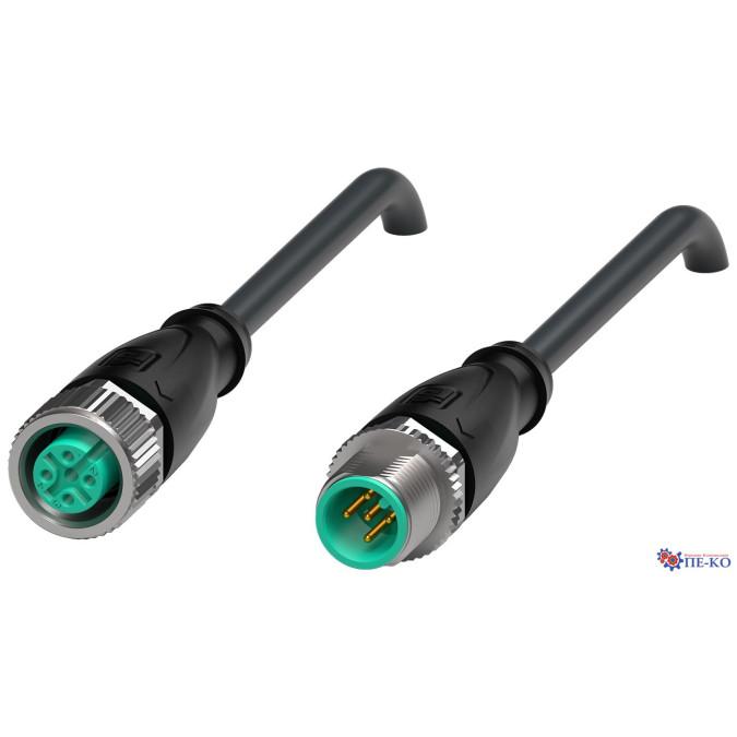 Кабель з роз'ємами Pepperl+Fuchs V15-G-BK3M-PUR-A-V15-G