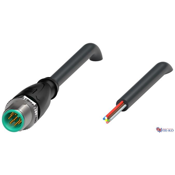 Кабель з роз'ємом Pepperl+Fuchs V19S-G-BK0,5M-PUR-U