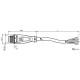 Кабель з роз'ємом Pepperl+Fuchs V1S-G-BK10M-PVC-U
