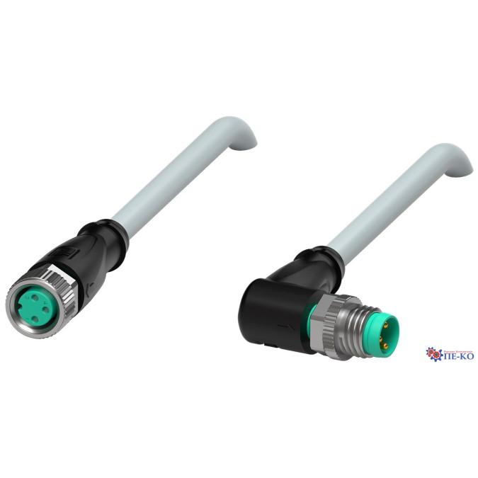 Кабель з роз'ємами Pepperl+Fuchs V3-GM-1M-PUR-V3-WM