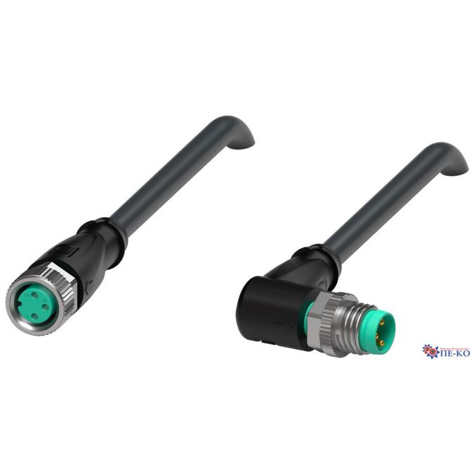 Кабель з роз'ємами Pepperl+Fuchs V3-GM-BK5M-PUR-U-V3-WM
