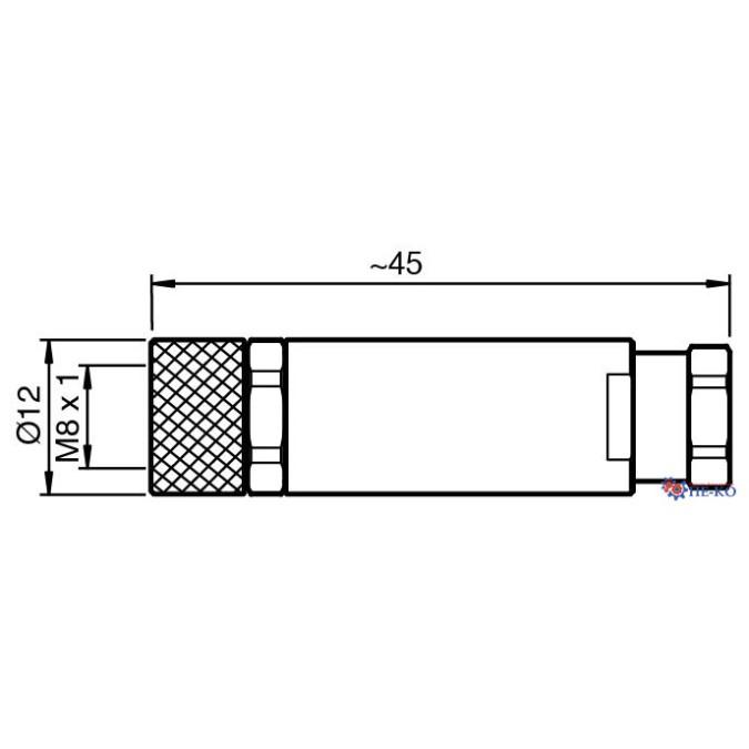 Роз'єм для датчиків Pepperl+Fuchs V3-GM
