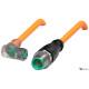 Кабель з роз'ємами Pepperl+Fuchs V3-WM-E2-OR0,5M-POC-V11-G