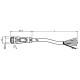 Кабель для датчиків Pepperl+Fuchs V31-GM-2M-PUR-ABG