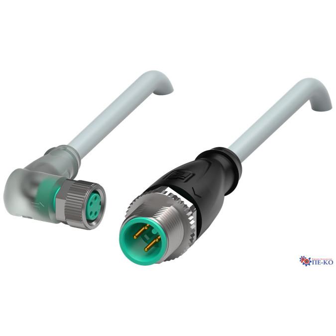 Кабель з роз'ємами Pepperl+Fuchs V31-WM-A2-2M-PUR-V1-G