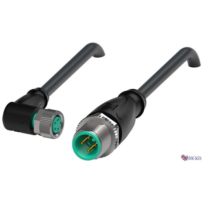 Кабель з роз'ємами Pepperl+Fuchs V31-WM-BK1M-PUR-U-V1-G