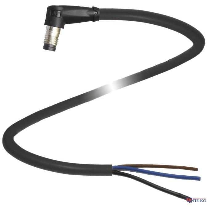 Кабель з роз'ємом Pepperl+Fuchs V3S-WR-BK1M-PUR-U