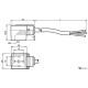 Кабель з роз'ємом Pepperl+Fuchs VMA-2+P/Z2-1M-PUR