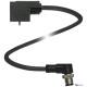 Кабель з роз'ємами Pepperl+Fuchs VMBI-2+P/Z2-0,3M-PVC-V1-W