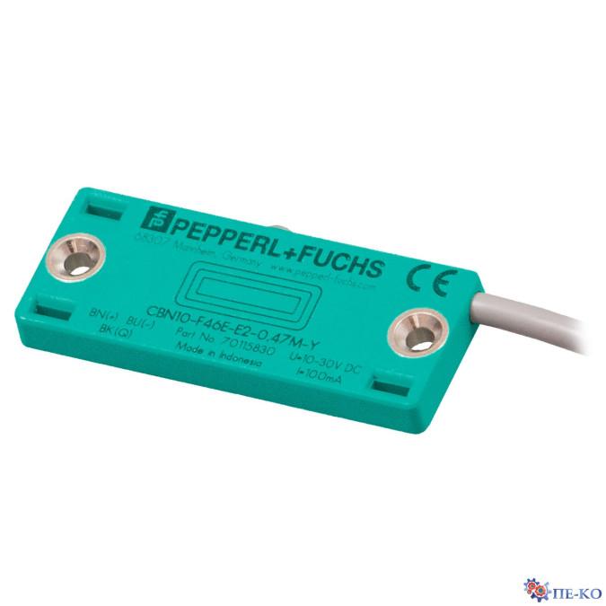 Ємнісний датчик Pepperl+Fuchs CBN10-F46E-E2-0,47M-Y70115830
