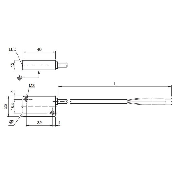Ємнісний датчик Pepperl+Fuchs CBN15-F64-A2