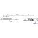 Індуктивний датчик Pepperl+Fuchs NBB0,8-4M25-E2-0,3M-V3