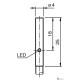 Індуктивний датчик Pepperl+Fuchs NBB0,8-4M25-E2-5M