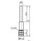 Індуктивний датчик Pepperl+Fuchs NBB0,8-4M25-E2-V3