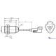 Індуктивний датчик Pepperl+Fuchs NBB10-30GM50-E0-Y0229