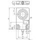 Індуктивний датчик Pepperl+Fuchs NBB10-F17-E2-3M-Y296087