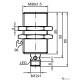 Індуктивний датчик Pepperl+Fuchs NBB15-30GM50-EI-V1