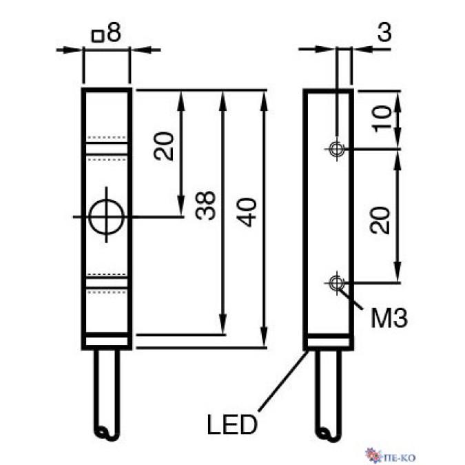 Індуктивний датчик Pepperl+Fuchs NBB1,5-F41A-E2