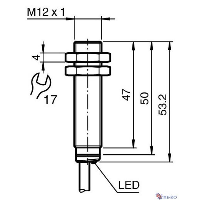 Індуктивний датчик Pepperl+Fuchs NBB2-12GM50-E2-Y0147