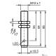 Індуктивний датчик Pepperl+Fuchs NBB2-12GM65-E2-V1-M1-Y0090