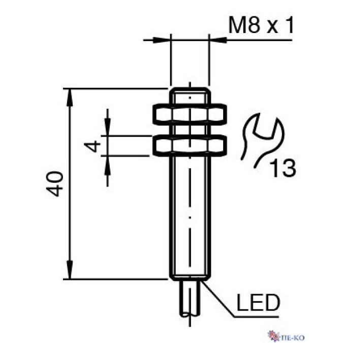 Індуктивний датчик Pepperl+Fuchs NBB2-8GM40-E2