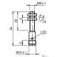 Індуктивний датчик Pepperl+Fuchs NBB2-8GS30-A2-V1