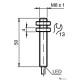 Індуктивний датчик Pepperl+Fuchs NBB2-8GS50-E0-PUR