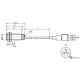Індуктивний датчик Pepperl+Fuchs NBB5-18GM50-E2-0,5M-Y0055