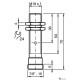 Індуктивний датчик Pepperl+Fuchs NBB8-18GM70-E2-V94