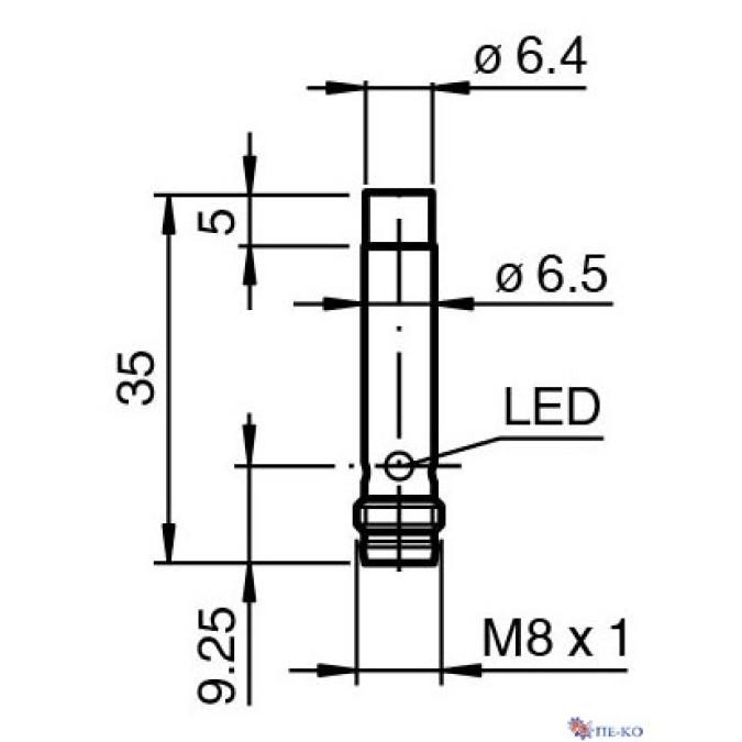 Індуктивний датчик Pepperl+Fuchs NBN3-6,5M25-E0-V3