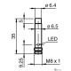 Індуктивний датчик Pepperl+Fuchs NBN3-6,5M25-E0-V3