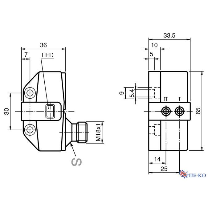 Індуктивний датчик Pepperl+Fuchs NBN3-F31-U8-V18