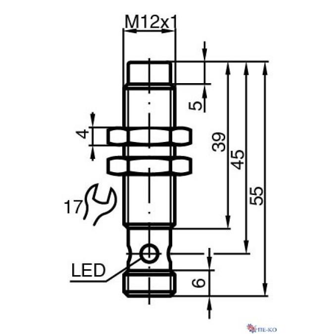 Індуктивний датчик Pepperl+Fuchs NBN4-12GM40-Z3-V1