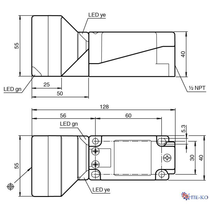 Індуктивний датчик Pepperl+Fuchs NBN40-U4L-A2