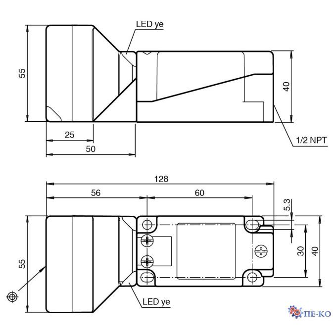 Індуктивний датчик Pepperl+Fuchs NBN40-U4L-Z2