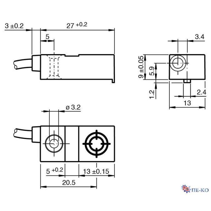 Індуктивний датчик Pepperl+Fuchs NBN6-F29B-E0