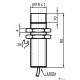 Індуктивний датчик Pepperl+Fuchs NBN8-18GM60-WO-10M