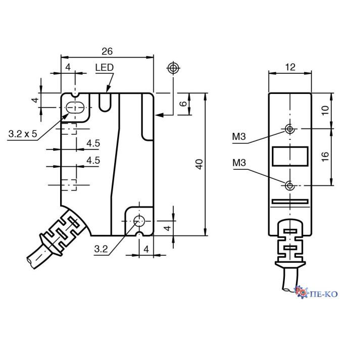 Індуктивний датчик Pepperl+Fuchs NBN8-F1-E0